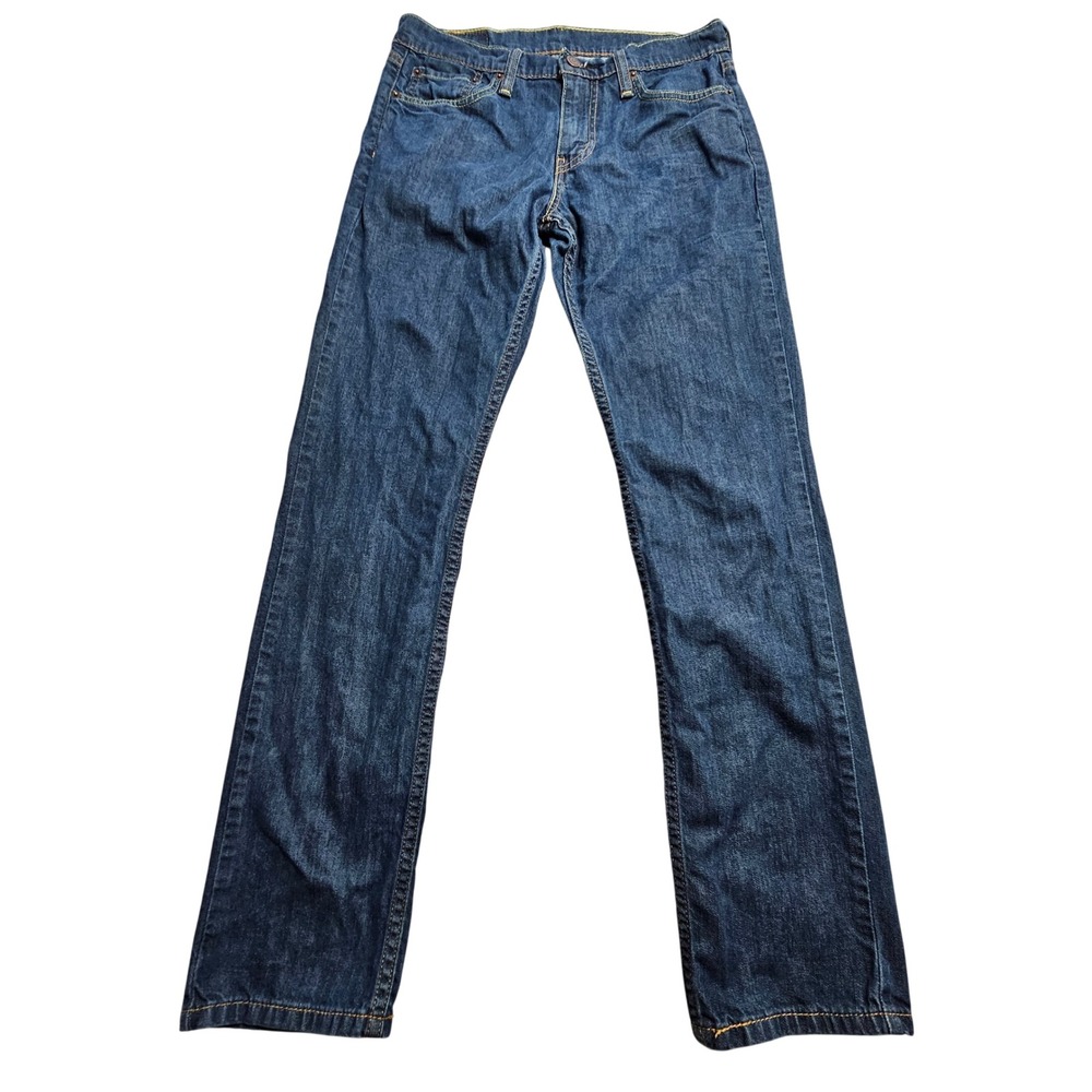 Levi's 511 Slim Fit Jeans Mens 30x32 Dark Indigo Blue Denim Pants